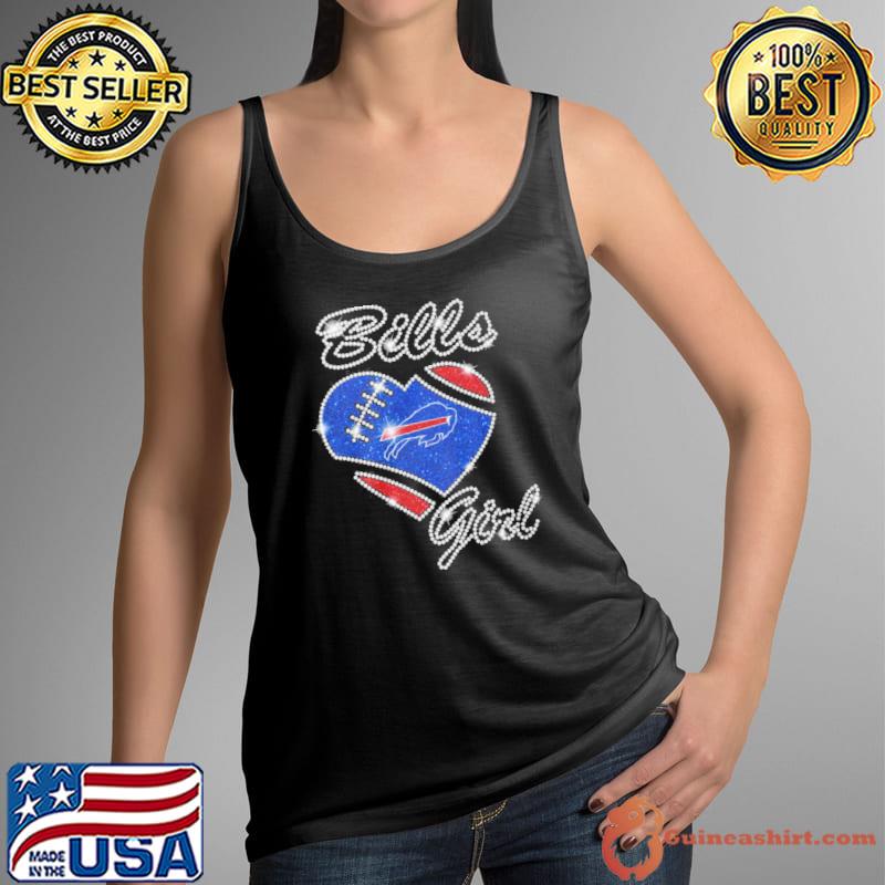 Bills girl Diamond heart s Tank Top