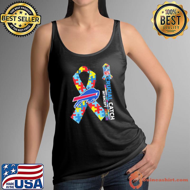 Buffalo Bills Crucial Catch Intercept Autism 2023 Shirt - Bring