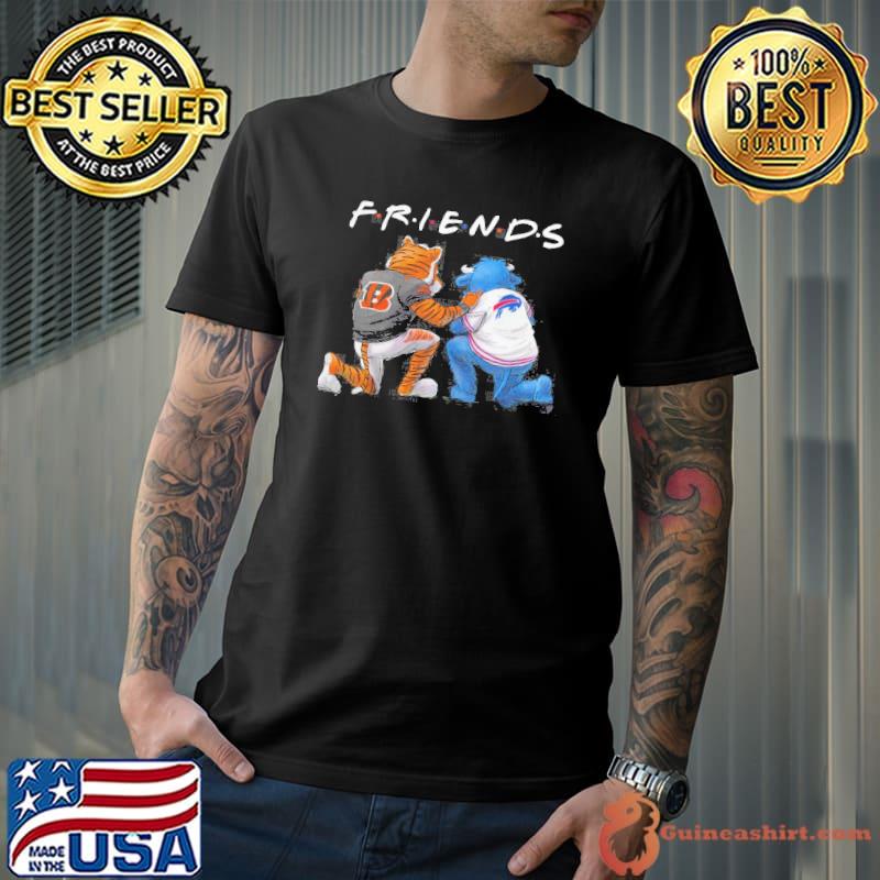 Cincinnati Bengals and Bills Friends shirt - Guineashirt Premium ™ LLC