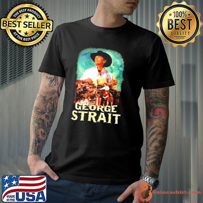 George Strait Houston ride horse shirt