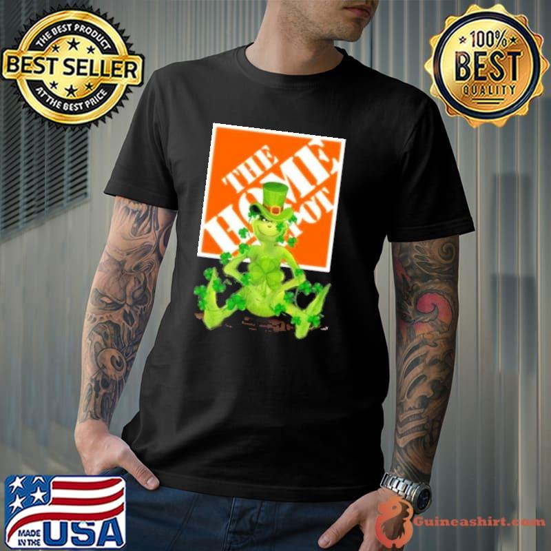 Grinch The home depot St.Patrick's day shirt
