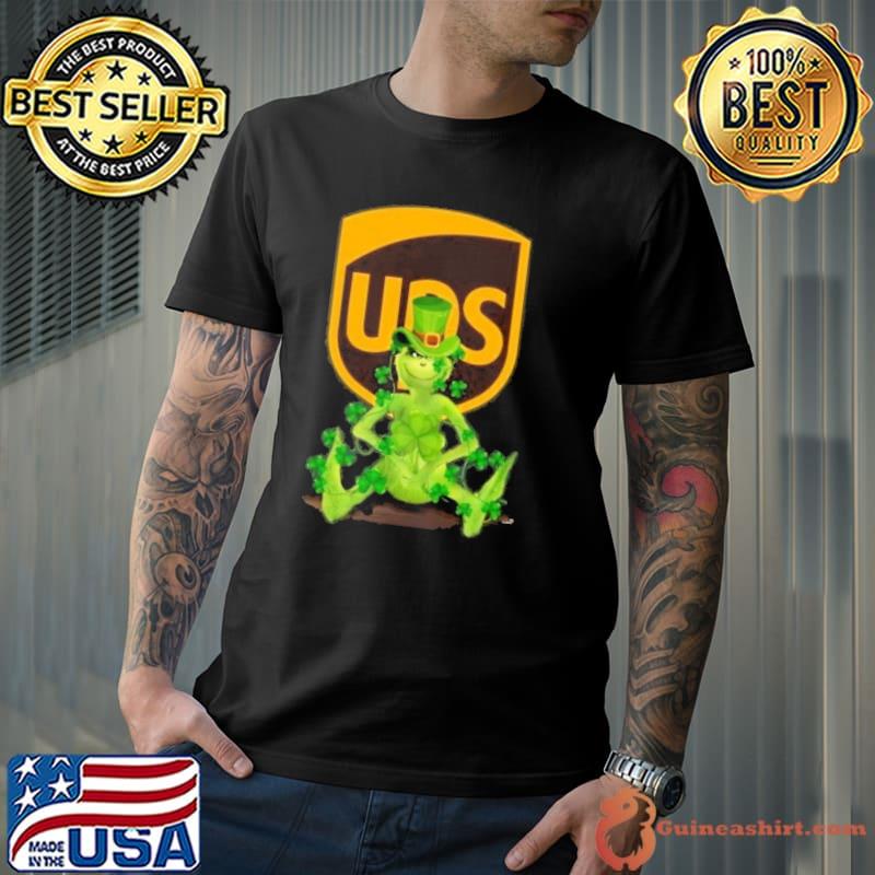 Grinch UPS St.Patrick's day shirt