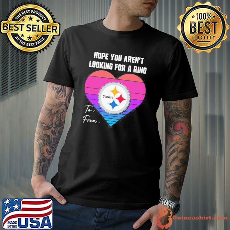 Hope you aren't looking for a ring Steelers retro shirt - Guineashirt  Premium ™ LLC