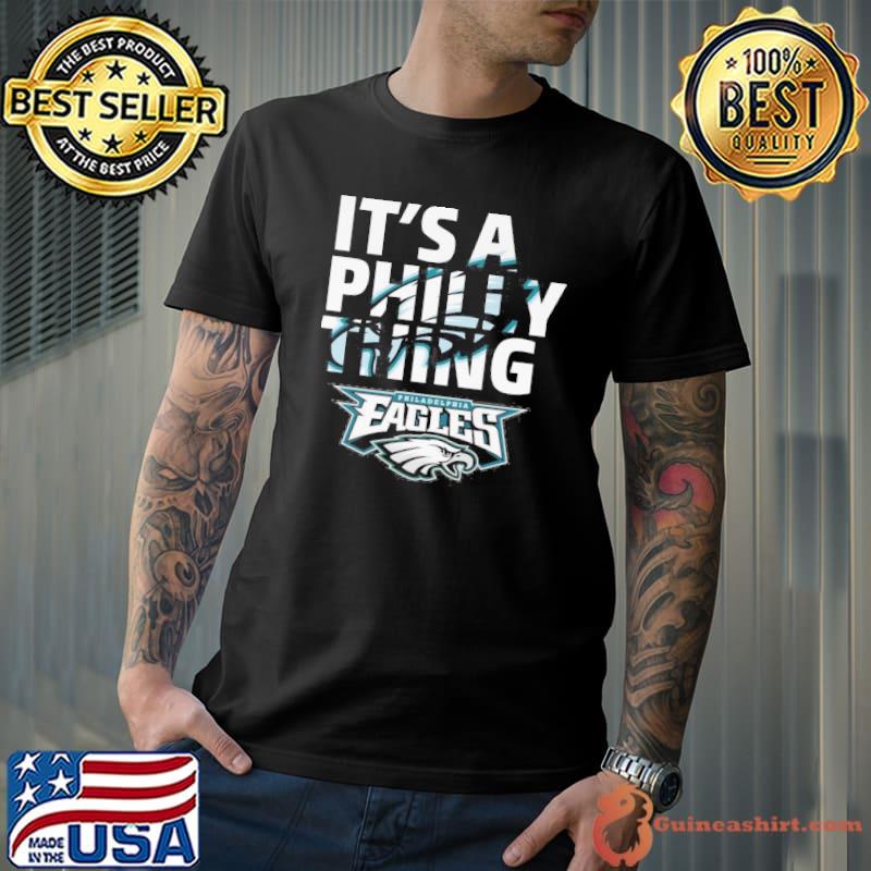 Philadelphia Eagles Premium Black Long Sleeve Tee – All Things Philly