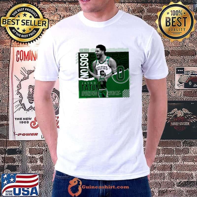 Rinkha Jayson Tatum Basketball Paper Poster Celtics T-Shirt