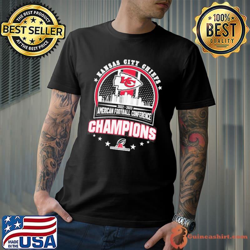 Kansas City Chiefs 2022-2023 American Football Conference Champions shirt,  hoodie, sweater, long sleeve and tank top