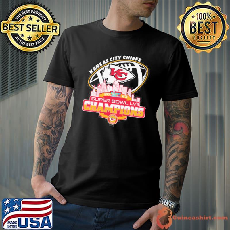 Kansas city Chiefs 2023 LVII Super bowl champions shirt