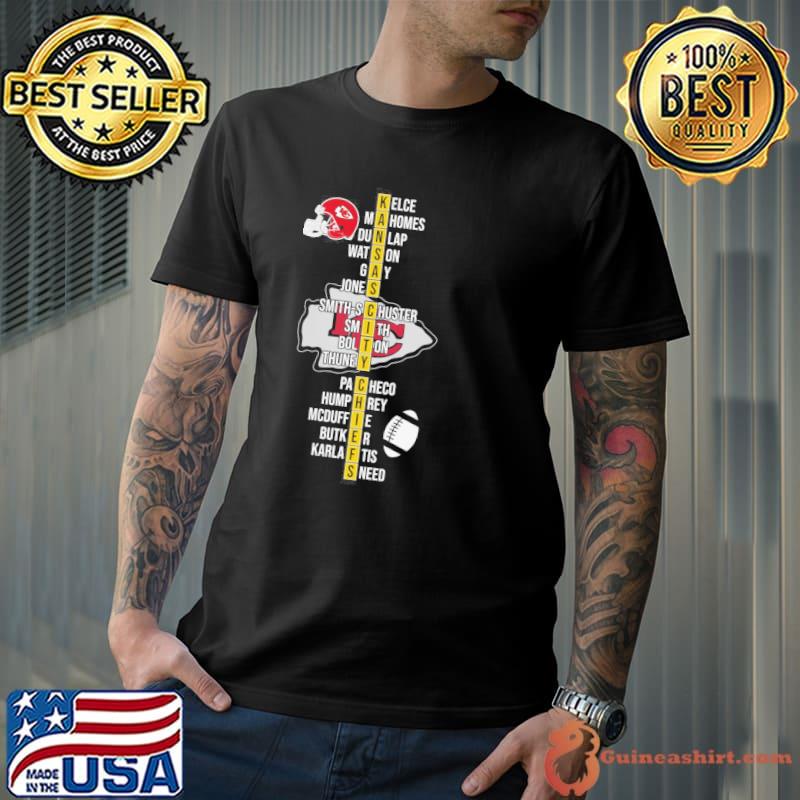 Kansas city Chiefs Kelce Mahomes Dunlap Watson shirt