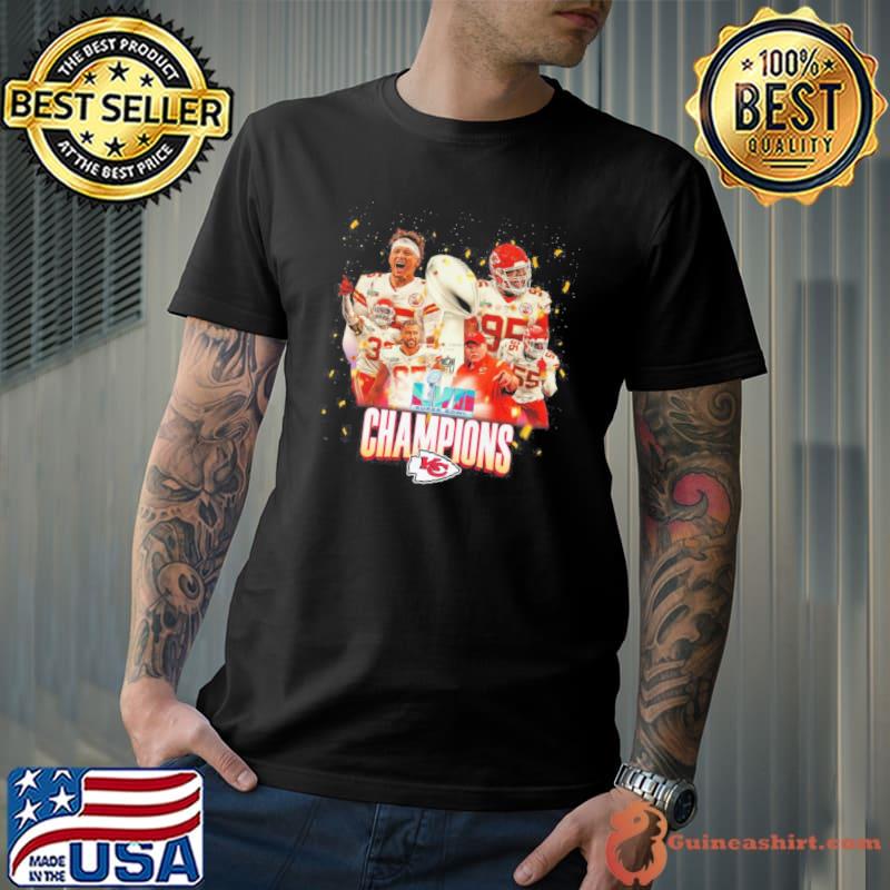 Kansas city Chiefs LVII super bowl champions basketball shirt