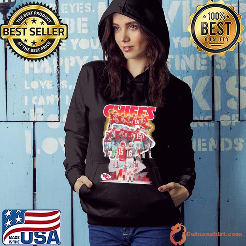 Kansas City Chiefs team sport signatures s Hoodie