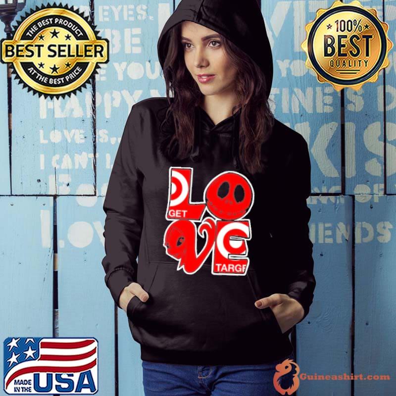 Love Target skull s Hoodie