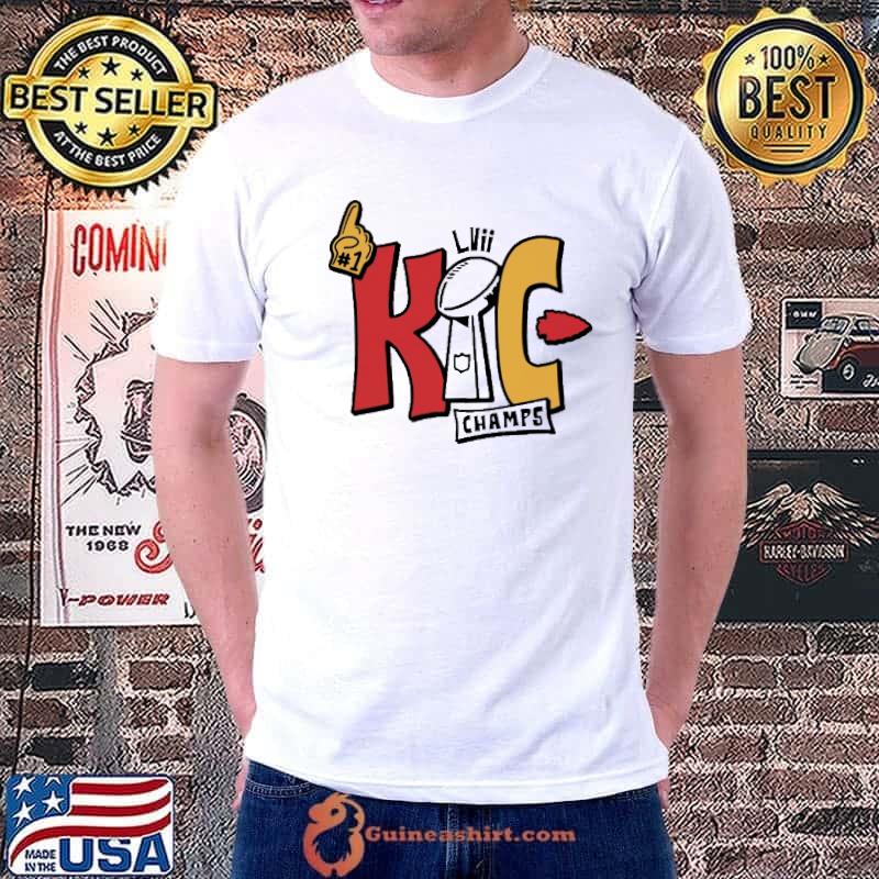 LVII KC CHAMPS Tee - Red