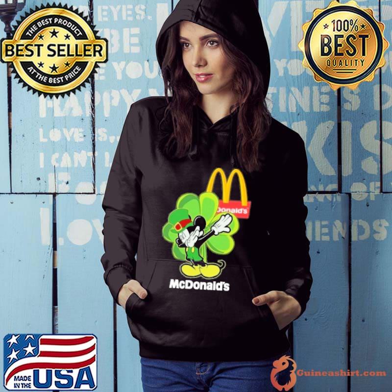 Mickey dabbing McDonald's St.Patrick's day s Hoodie