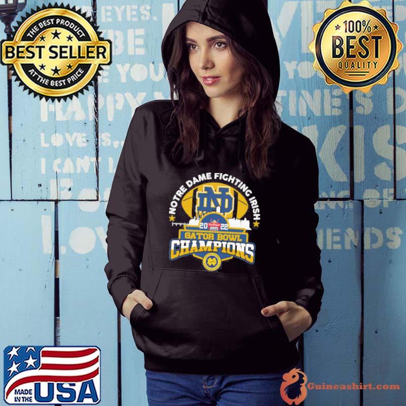 Notre Dame Fighting Irish 2022 Gator Bowl Champions 2022 shirt, hoodie,  sweater, long sleeve and tank top