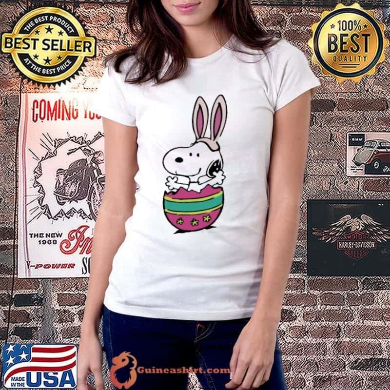 Snoopy Easter eggs shirt
