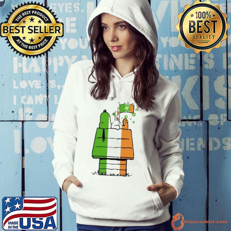Snoopy woodstocks sleep St.Patrick's day s Hoodie