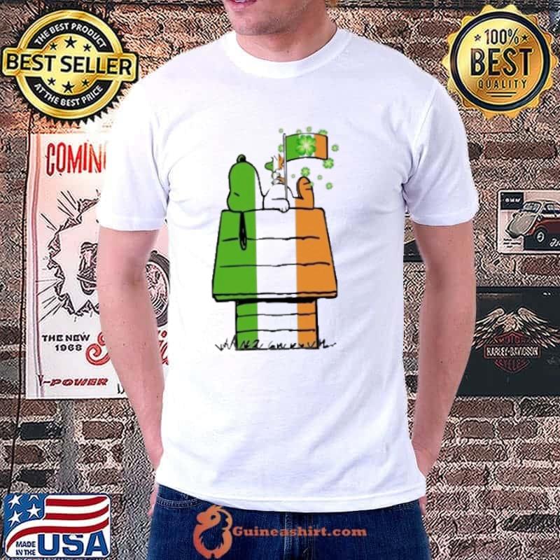 Snoopy woodstocks sleep St.Patrick's day s Unisex