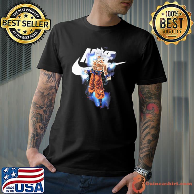 Son Goku Nike cartoon shirt