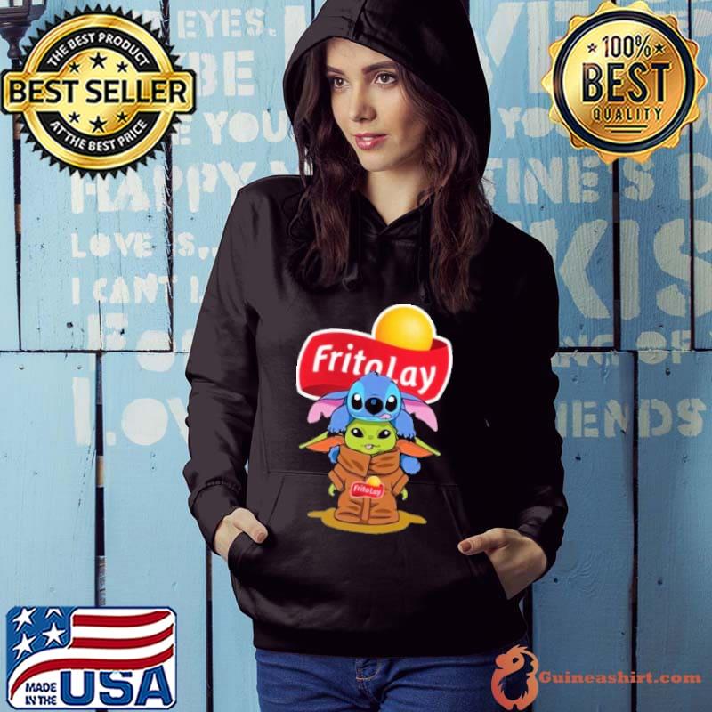 Stitch baby yoda Frito Lay s Hoodie