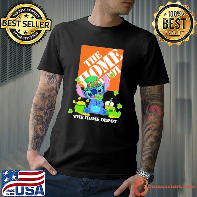 The home depot Stitch St.Patrick's day shirt