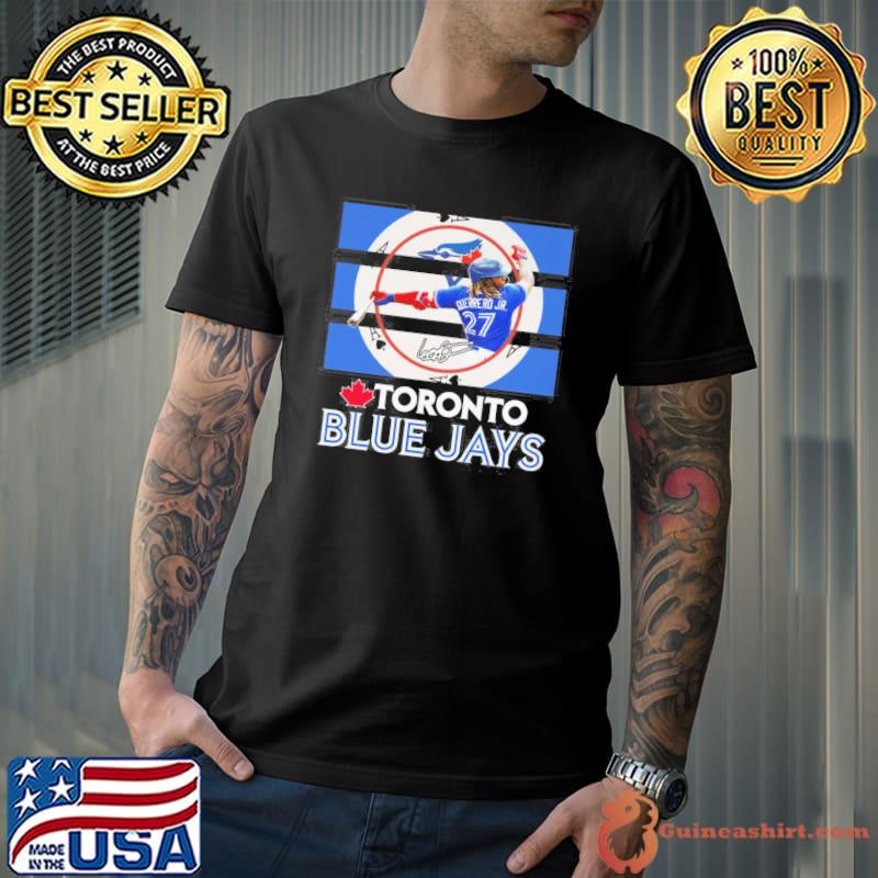 Toronto Blue Jays baseball Jr. 27 signature shirt