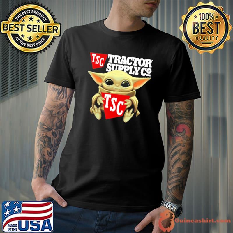 Tractor supply Co TSC Baby Yoda shirt