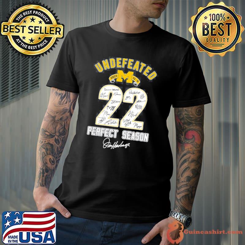 Undefeated 2022 perfect season 22 signatures shirt
