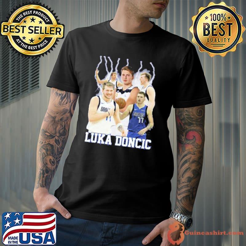 Vintage 90s Luka Doncic Dallas Basketball sport Shirt