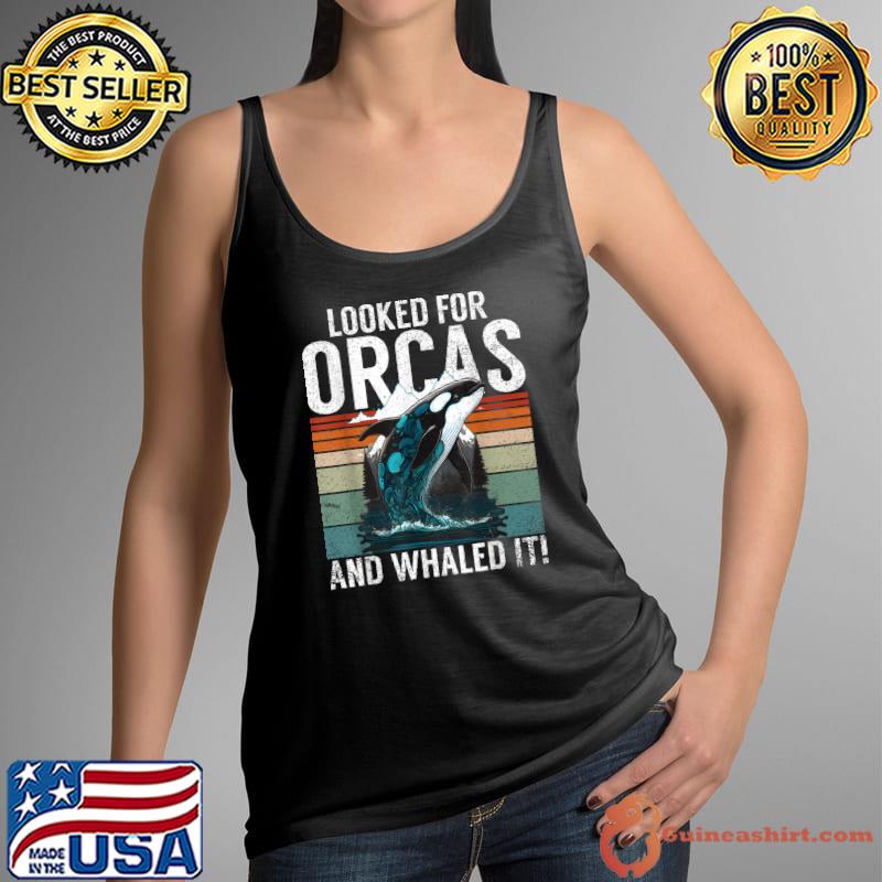 Whales Watch Dolphin Pottwhal Funny Saying Orca Whale vintage T-Shirt Tank Top