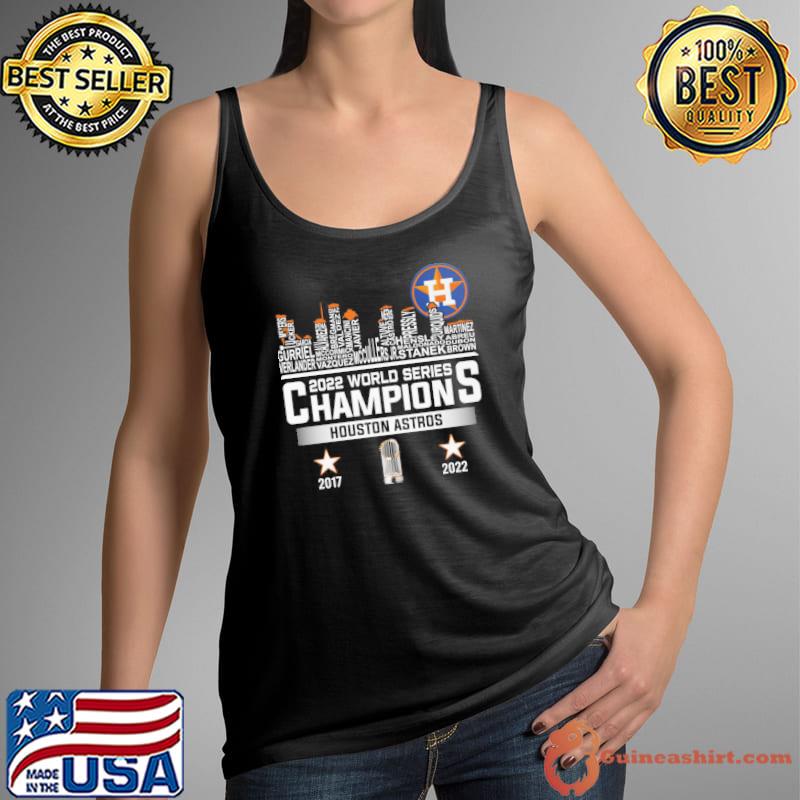 2022 world series champions Houston Astros city shirt, hoodie, sweater,  long sleeve and tank top