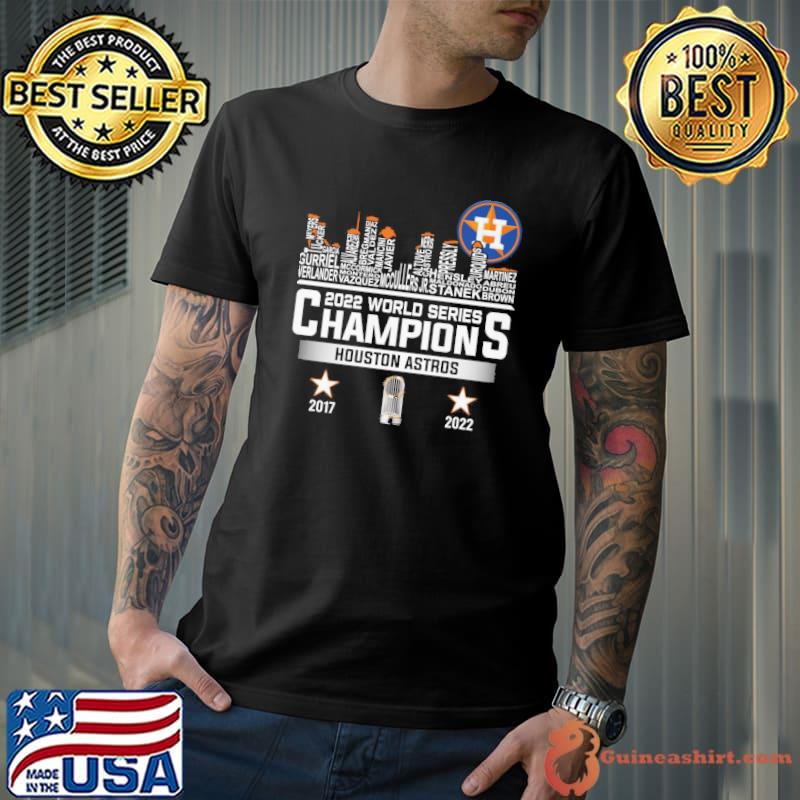 astros world series champs apparel