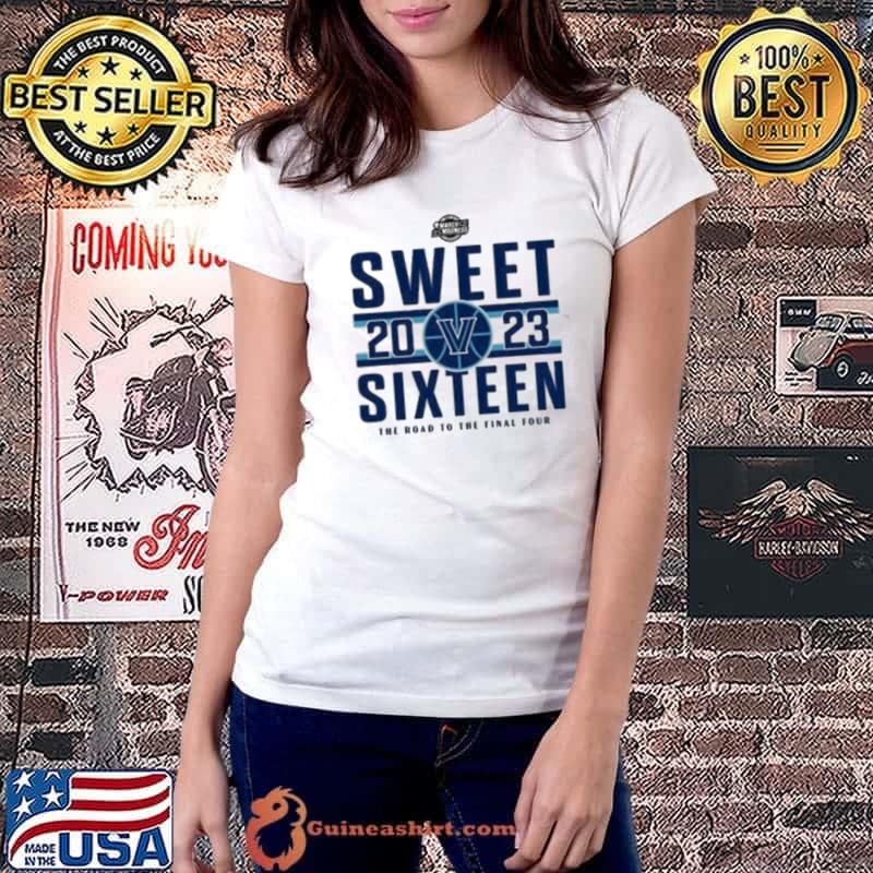 2023 Sweet Sixteen Villanova Wildcats Women’s Basketball The Road To The Final Four Shirt