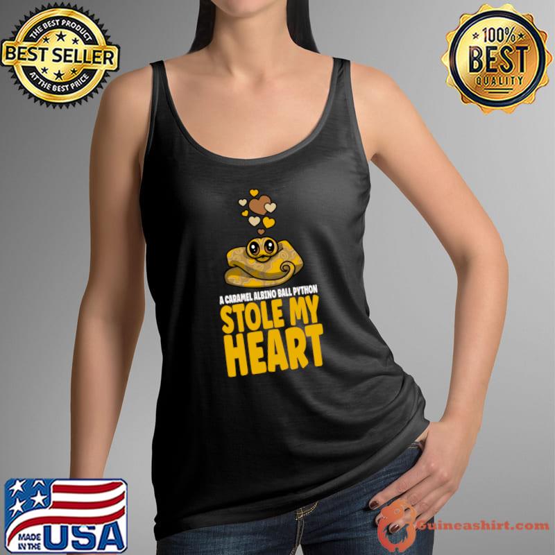A Caramel Albino Ball Python Stole My Heart Snake T-Shirt Tank Top