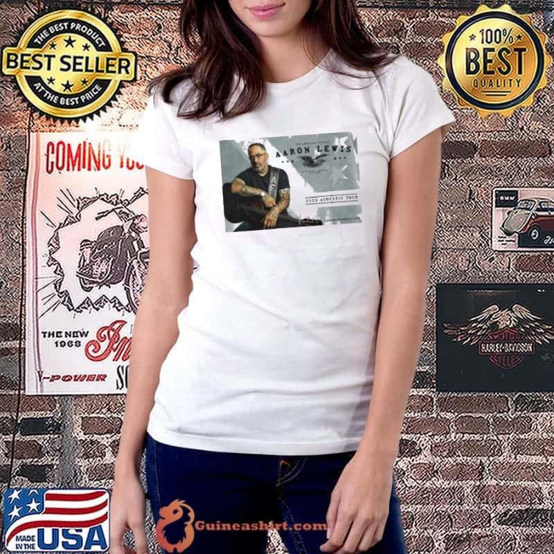 Acoustic 2023 Tour American Patriot Aaron Lewis shirt