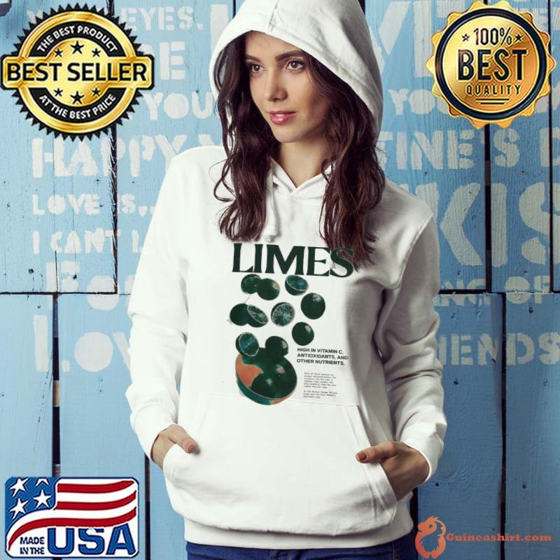 At The Moment Limes V1 high in vitamin C antioxidants and other nutrients s Hoodie