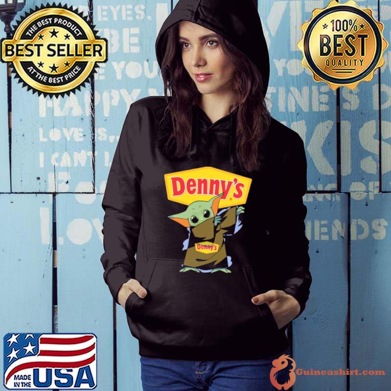 Baby yoda dabbing Denny's s Hoodie