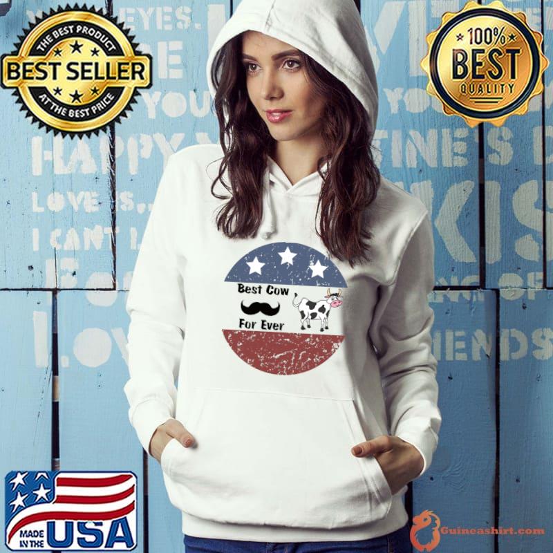 Best Cow Dad Ever Stars Election 2024 T-Shirt Hoodie