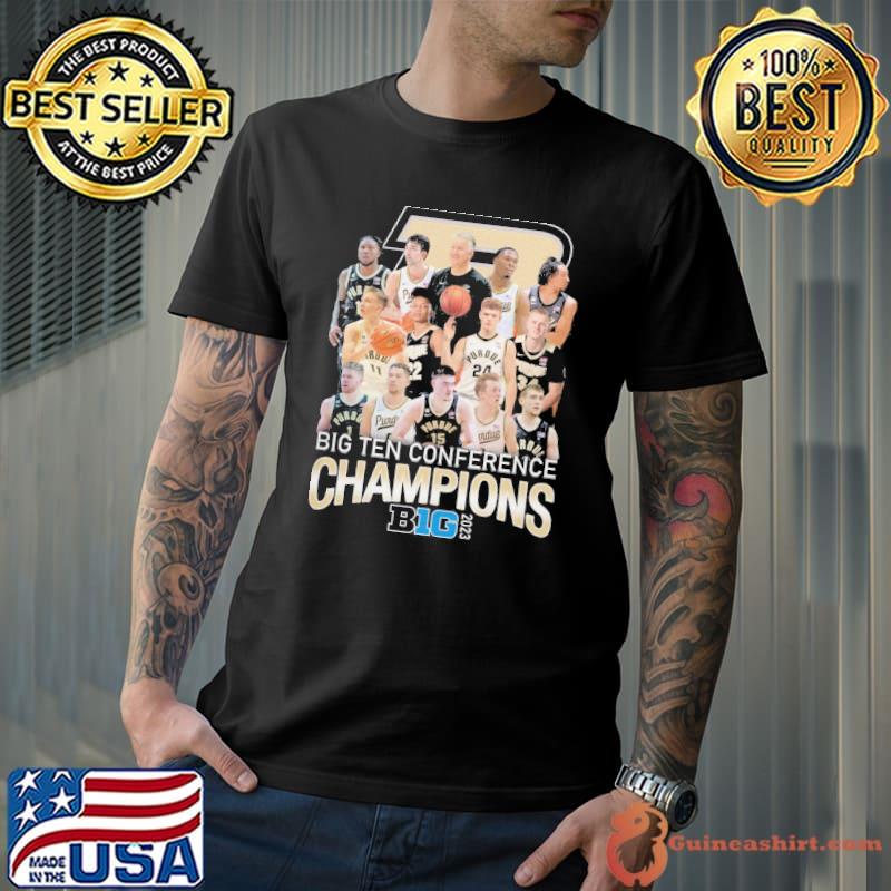 Big ten conference champions big 2023 Purdue shirt