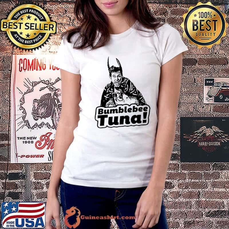 Bumblebee Tuna! solid white albacore shirt