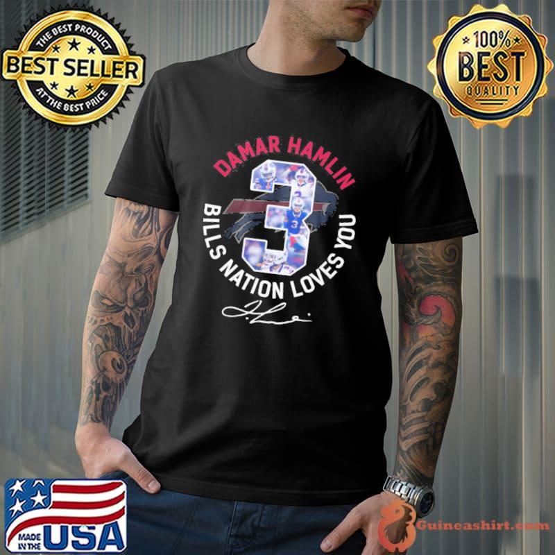 Damar Hamlin - 3 Damn Strong Shirt, hoodie, sweater, long sleeve and tank  top