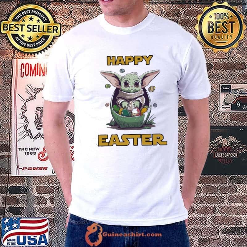 Eaters Baby Yoda Baby Bunny I Am love me You Must egg Shirt Unisex