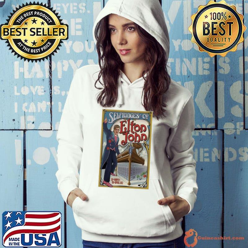 Elton John Selfridges London 20th March 16th April 2023 Shirt Hoodie