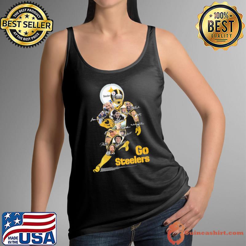 Go Steelers signatures sport s Tank Top