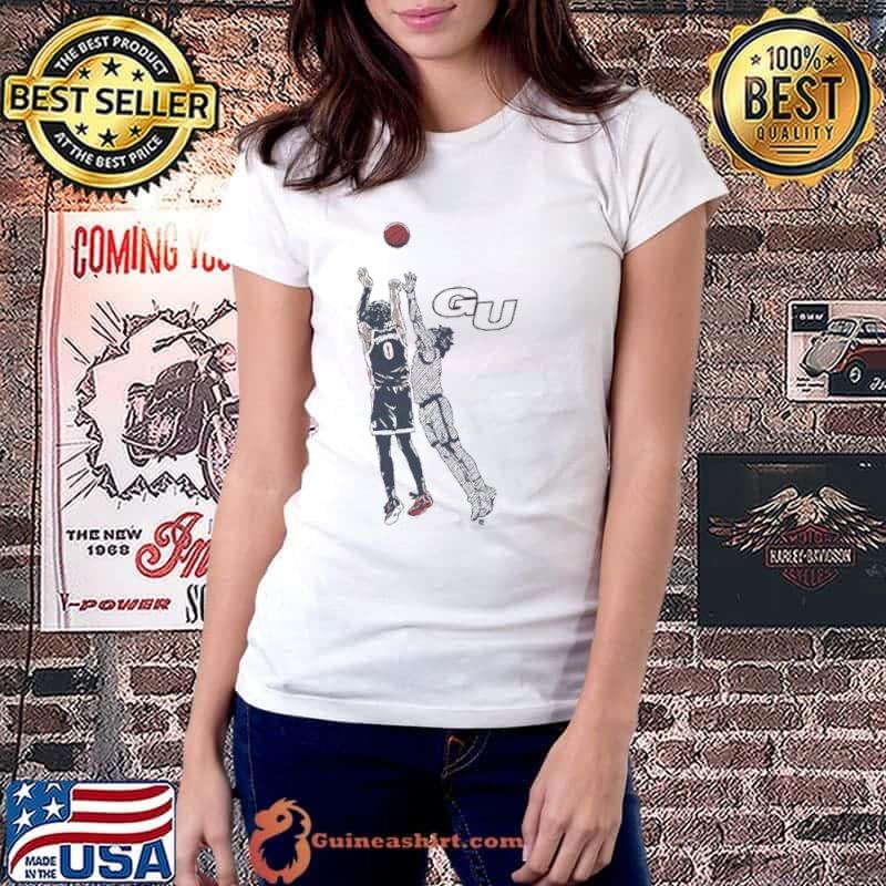 Gonzaga Bulldogs Julian Strawther The Shot Shirt