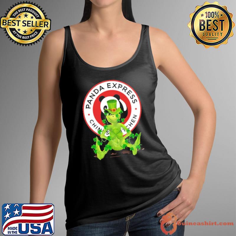 Grinch hug panda express chinese kitchen St.Patrick's day s Tank Top