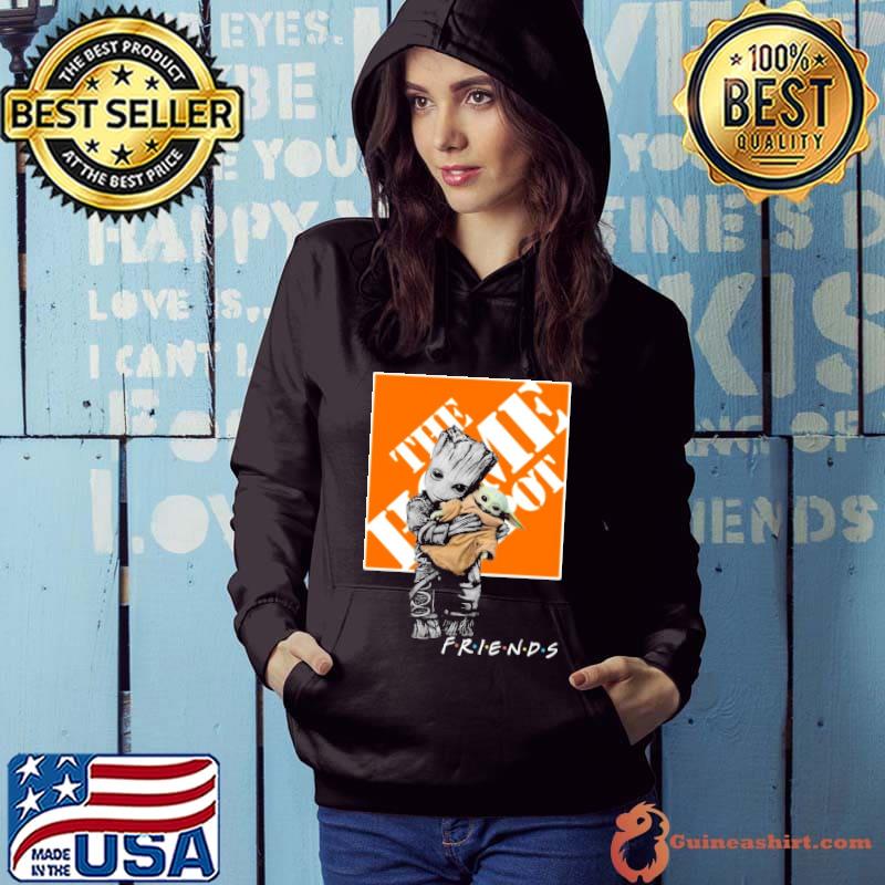 Groot hug baby yoda The home Depot friends s Hoodie