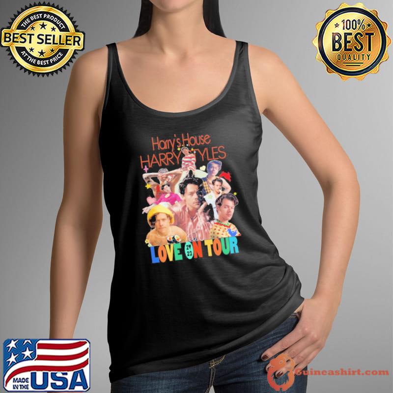 Harry's house harry Styles love on tour 2023 signature s Tank Top
