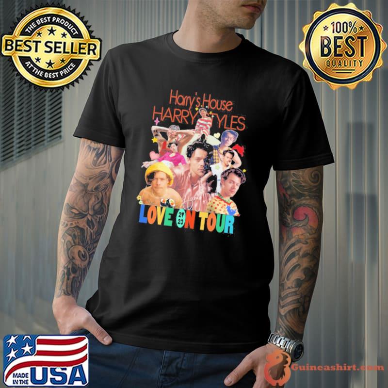 Harry's house harry Styles love on tour 2023 signature shirt