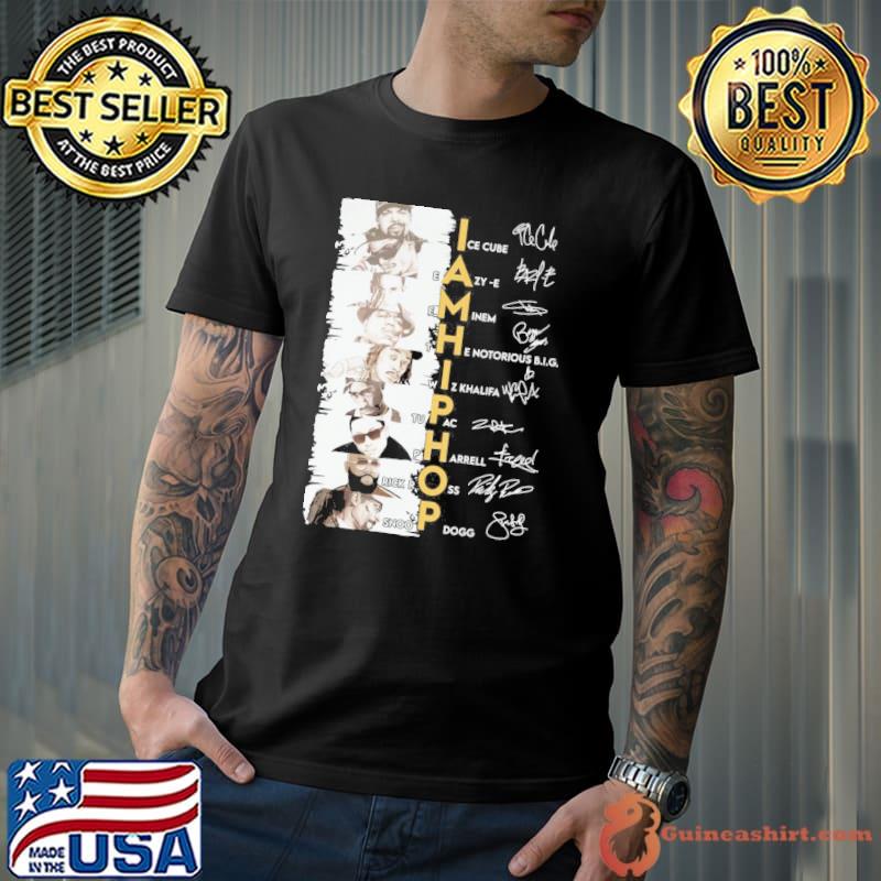 I am hiphop signatures Ice Cube Eazy-E shirt