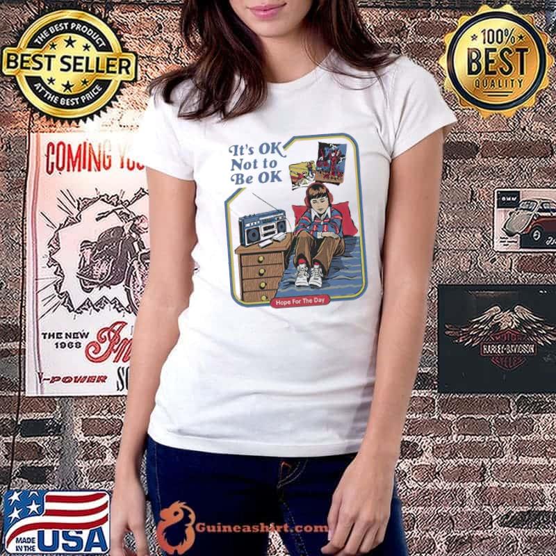 It’s ok not to be ok hope for the day ringer shirt